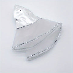 Mesh Breathable Bucket Hat Rhinestone Decor Lightweight Sunshade
