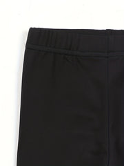 3pcs Girls' Thin Tight Leggings For Outerwear Slim Fit Long Pants