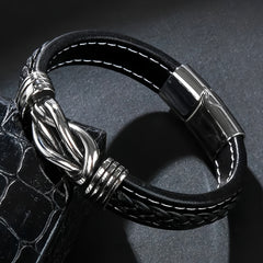 Mother Son Forever Linked Bracelet Graduation Gift