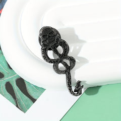 Wizard Lapel Pin Vintage Gothic Accessory for Clothes and Bags