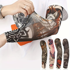 6pcs Unisex Tattoo Sleeves for Cycling