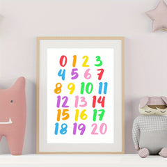 Rainbow Style Children's Poster No Frame Kids Gift Room Decor
