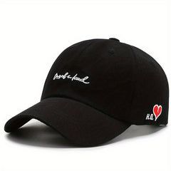 Embroidered Sunshade Hat Outdoor Leisure Baseball Cap