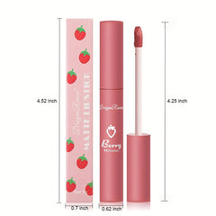 Matte Velvet Lip Glaze 12 Colors Long Lasting Lipstick