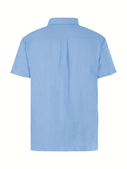 Men's Short Sleeve Resort Shirt for Summer Vacay