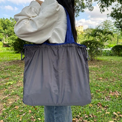 Foldable Drawstring Travel Bag Reusable Grocery Shopping Bag