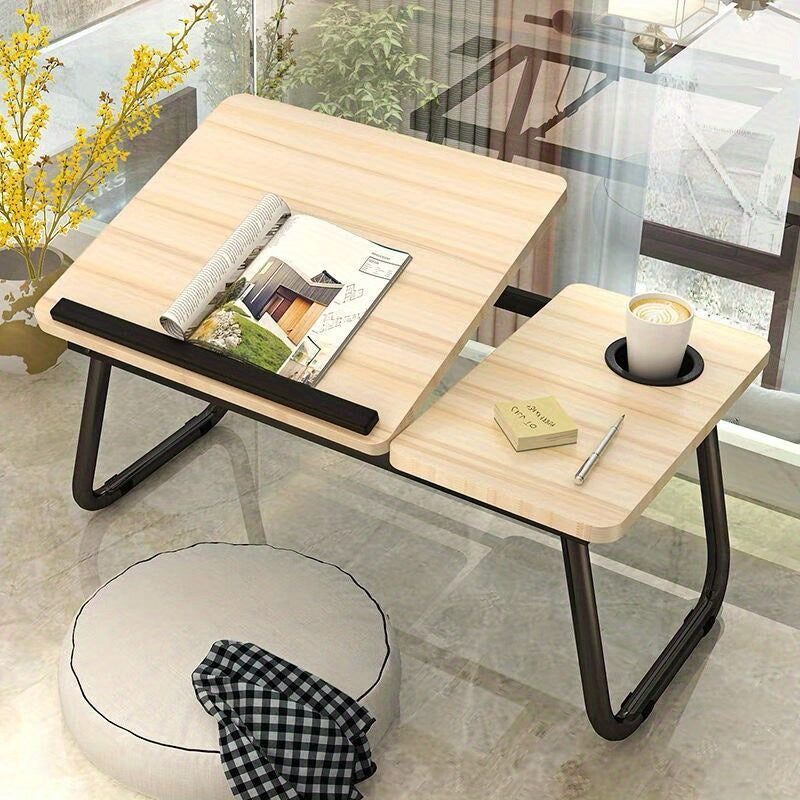 Foldable Laptop Table Bed 5 Angle Portable Picnic Table