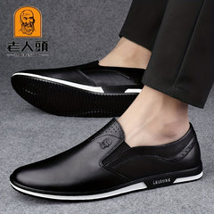 LAORENTOU Men's Slip On Non Slip Casual Shoes