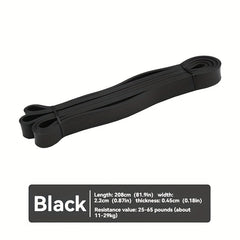 Elastic Tension Band for Body Shaping Fitness - Various Resistance Levels
