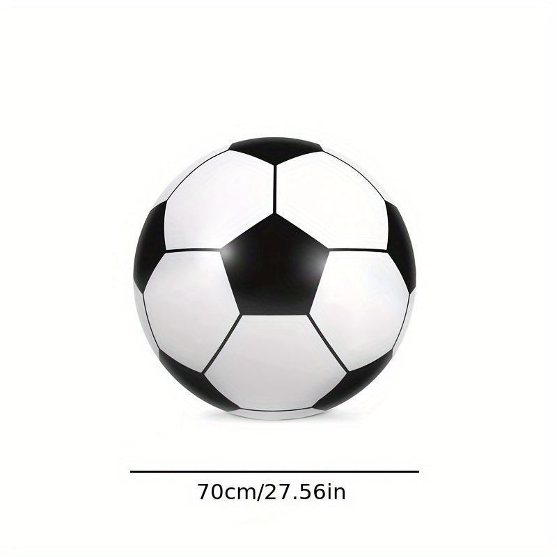 Inflatable PVC Beach Soccer Ball Large Heavy Duty Portable Water Game