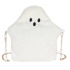 Fluffy Cartoon Plush Girl's Crossbody Bag Faux Fur Satchel Handbag