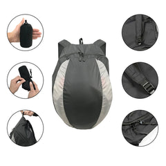 28L Motorcycle Backpack Riding Helmet Bag Outdoor Fitness Basketball Sneakers Ba