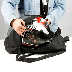 28L Motorcycle Backpack Riding Helmet Bag Outdoor Fitness Basketball Sneakers Ba