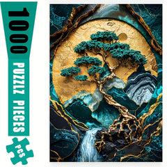 1000pcs Tree of Life Jigsaw Puzzle Adults Vibrant Colors High Sturdy Paper