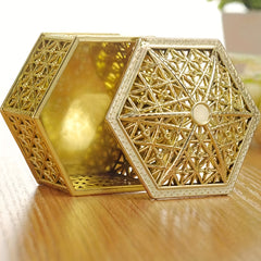 Hexagonal Candy Box Wedding Storage Party Supplies