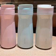 Vacuum Flask Portable Thermal Bottles Stainless Steel Leakproof Coffee Tumbler