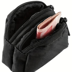 Outdoor Fanny Bag Tactical Nylon Men's Waist Bag Coin Purse Belt Bag
