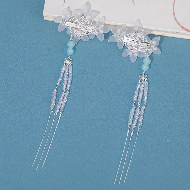 Tassel Step Shake Pair Clip Fairy Hair Accessories