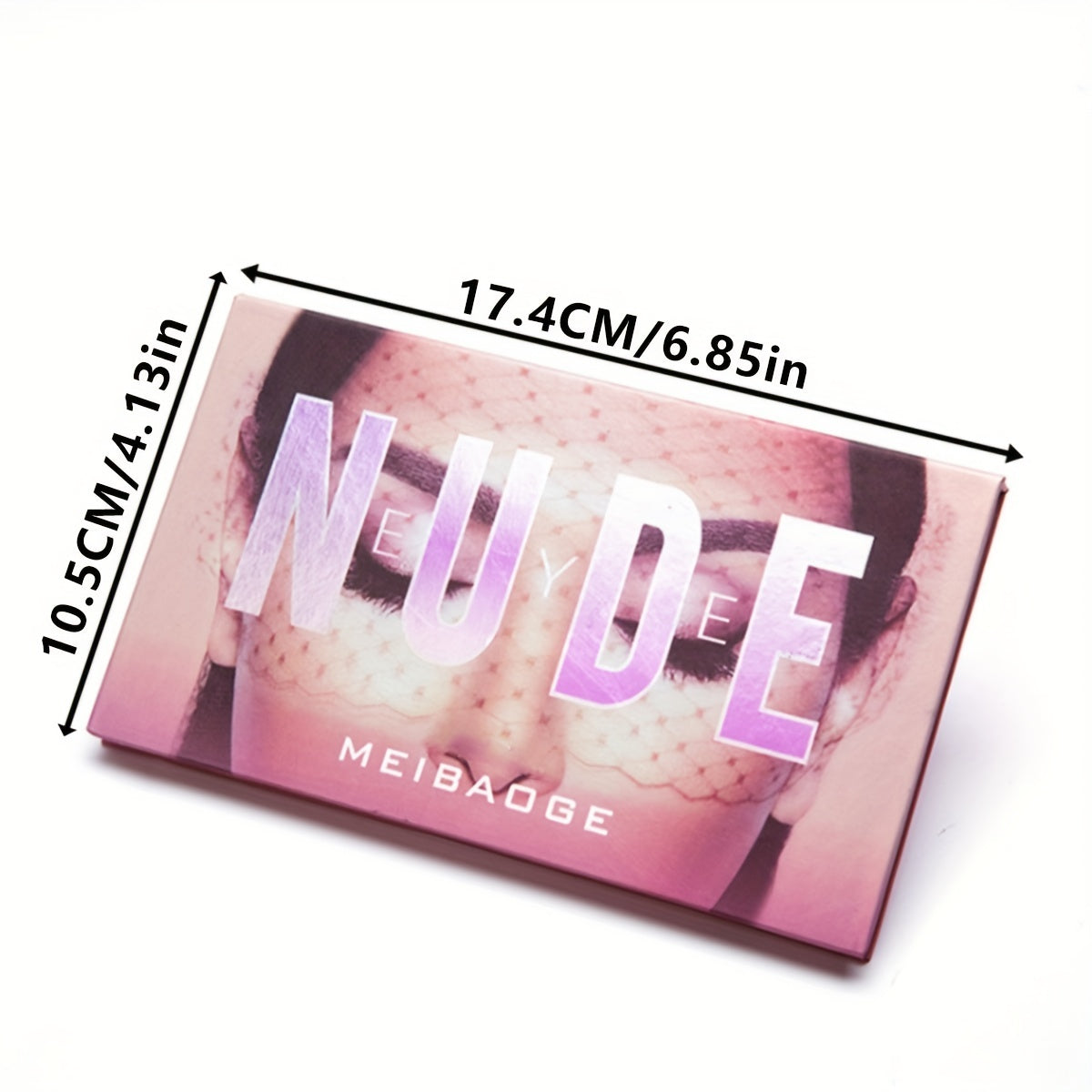 Desert Rose Eyeshadow Palette - Brown Pink Purple Tone Matte Pearly Finish