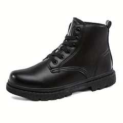 Men's Lace-up Ankle Boots Casual Walking Shoes