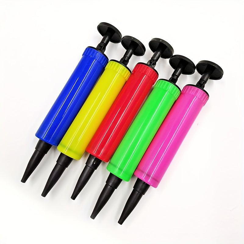 4pcs Year Digital Decorative Balloons Set with Inflator, Christmas Party Decorat