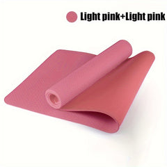 TPE Yoga Mat Soundproof Shockproof Non-Slip Mat Home Exercise Thickened Yoga Mat