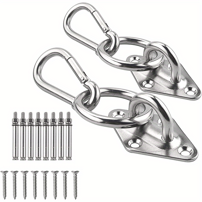 20pcs Heavy Duty Yoga Ceiling Hooks for Hanging Swing Chairs Hammocks Sandbags