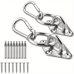 20pcs Heavy Duty Yoga Ceiling Hooks for Hanging Swing Chairs Hammocks Sandbags