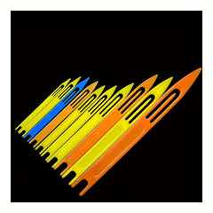 8pcs Fishing Net Shuttle Plastic Mesh Weaving Needle