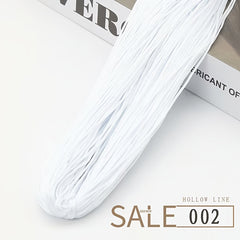 1pc 50g Nylon Cord Summer Crochet Yarn DIY Hand Woven Hat Bracelet 1mm