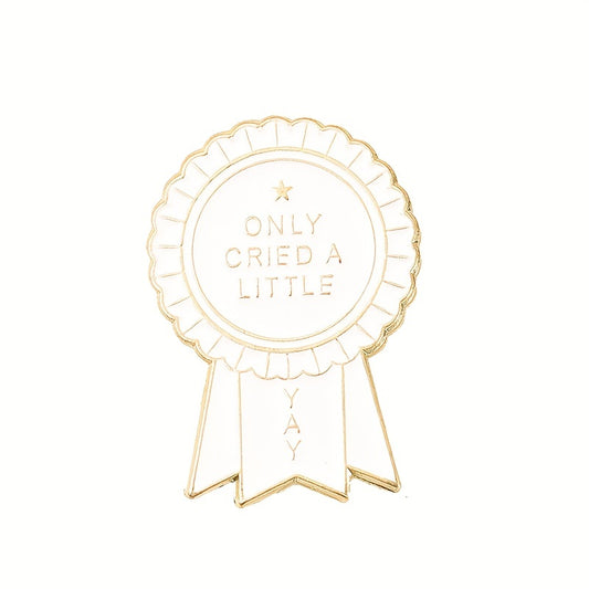 Letter Corsage Badge Metal Brooch For Kids