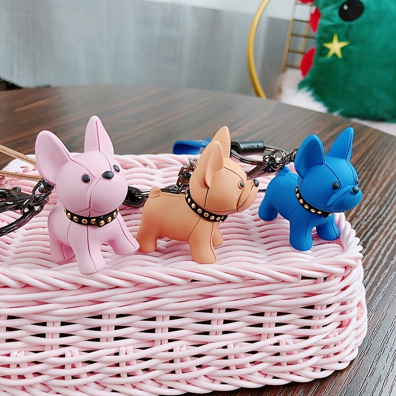 Boys Cartoon Puppy Keychain Holiday Gift