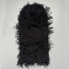 Camouflage Windproof Knitted Head Cover Woolen Hat
