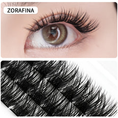 Thick False Eyelashes Cluster Volume Lashes