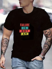 Men's Graphic Crew Neck Tshirt for Summer