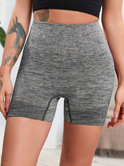 3pcs Seamless High Waist Yoga Running Shorts Women's Activewear
