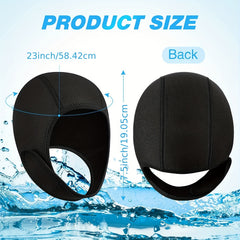 Neoprene Scuba Diving Hood Chin Strap 5mm Stretchable for Water Sports