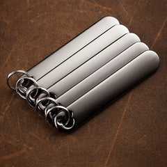 Personalized Men's Car Keychains Zinc Alloy Key Ring Holder