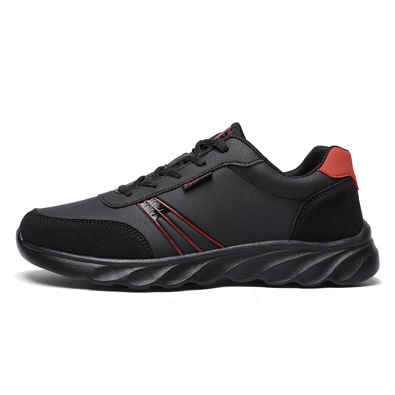 Men's Casual Low Top Sneakers Anti Slip Lace Up Shoes