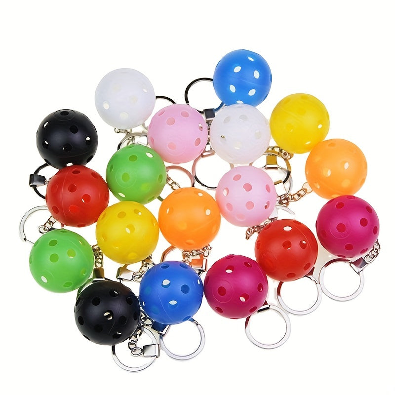 Pickleball Keychain Pendant Bag Car Ornament