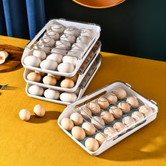 Rolling Egg Container For Fridge Clear Egg Tray