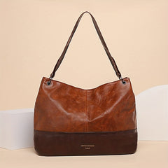 Hobo Bag Women's Large Tote Vintage PU Leather Crossbody Bag