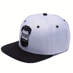 Men's Alphabet Beard Uncle Baseball Cap Hip Hop Cap