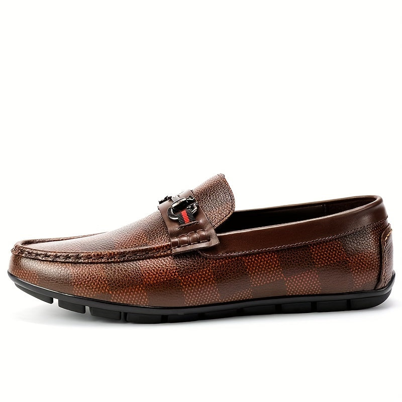 Men's Horsebit Loafers Comfy Non Slip Shoes