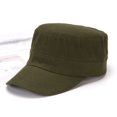 Men's Flat Top Hat Outdoor Sunscreen Sunshade