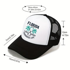 Men's Baseball Cap High Fabric Sunshade Sunscreen Outdoor Sports Breathable Hat