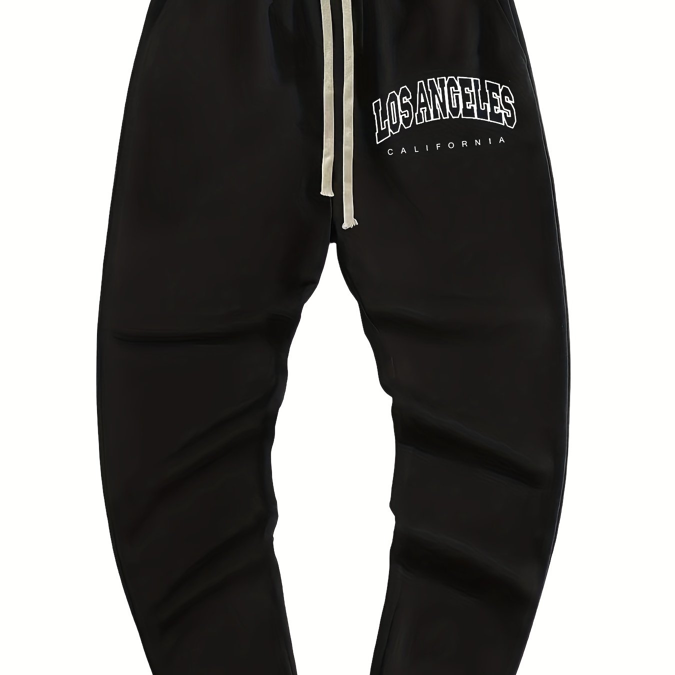 Men's Drawstring Pocket Sweatpants Loose Comfy Joggers