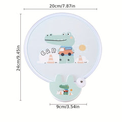 Mini Cartoon Round Fan Portable Handheld Fan
