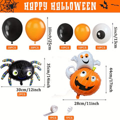 Halloween Balloons Garland Kit Orange Halloween Balloons Arch Kit