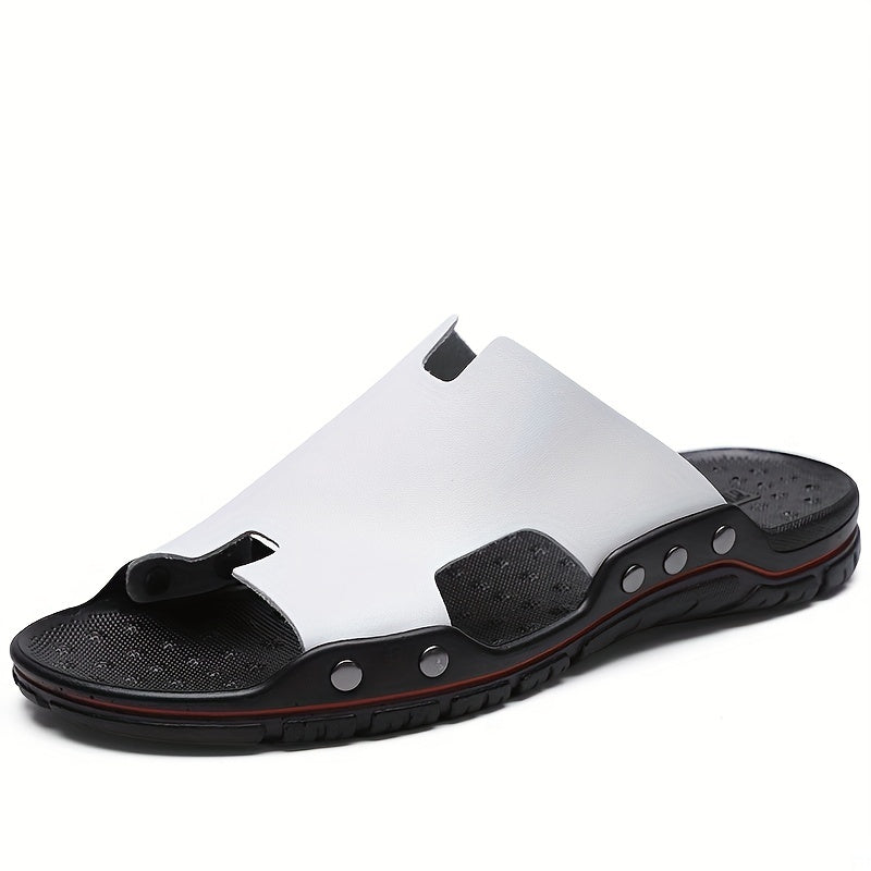 Men's Wear Resistant Non Slip Slides Indoor Outdoor Bathroom Beach